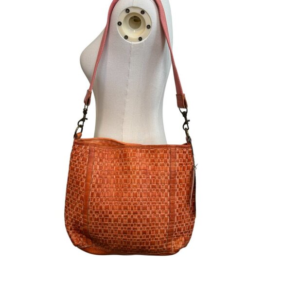 Anabaglish Woven Leather Tote – Handmade in India (NEW) - Picture 1 of 7